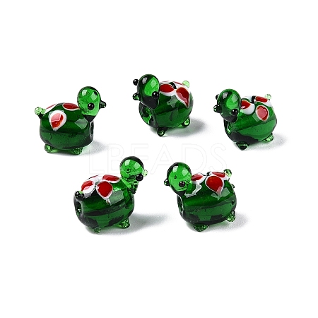 Handmade Lampwork Beads Strands LAMP-N024-36A-1