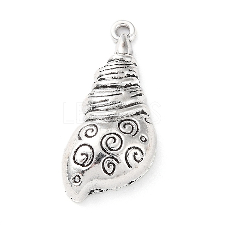 Tibetan Style Alloy Pendants PALLOY-P293-081AS-1