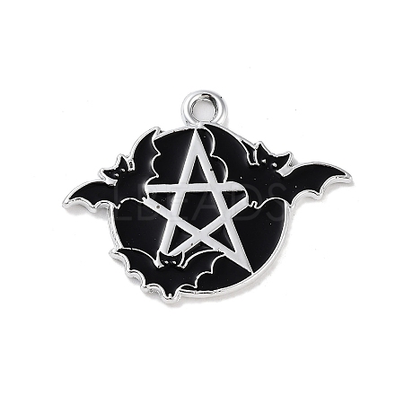 Halloween Alloy Enamel Pendants FIND-B036-03A-1