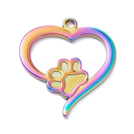 PVD Vacuum Plating 304 Stainless Steel Pendant Cabochon Settings For Enamel STAS-F249-46M-1