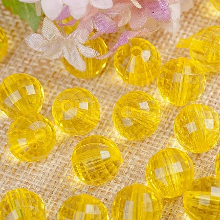Transparent Acrylic Beads TACR-NH0001-E-11-1