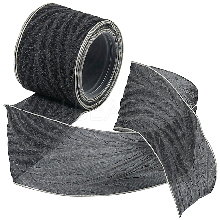 Polyester Pleated Ribbons SRIB-WH20020-005E-1