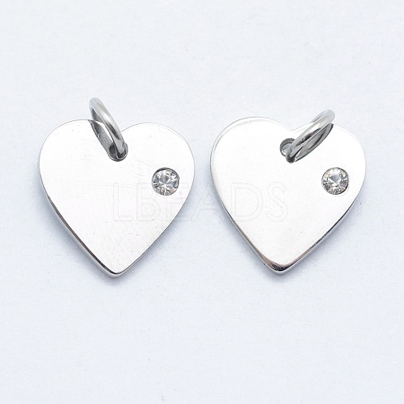 316 Surgical Stainless Steel Pendants STAS-K178-05P-1