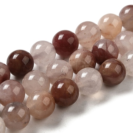 Natural Strawberry Quartz Beads Strands G-H298-A03-04-1
