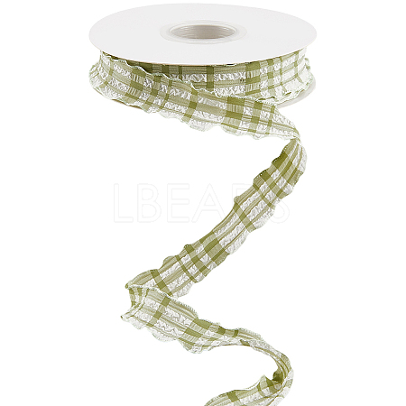 Cloth Plaid Ribbon OCOR-WH20071-001E-1