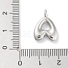 Rack Plating Brass Balloon Letter Pendants X-KK-C050-01P-A-3