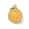 Brass Enamel Pendants KK-Z144-01G-03-1