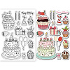 Custom Summer Theme PVC Plastic Clear Stamps DIY-WH0631-0082-1