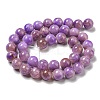 Dyed Natural White Jade Beads Strands G-F764-03B-3