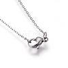 304 Stainless Steel Necklace MAK-F033-01P-2