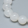 Natural White Agate Beads Strands G-D0005-27-10mm-3