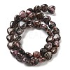 Natural Rhodonite Beads Strands G-R190-10mm-40-3