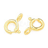 Brass Spring Ring Clasps KK-N259-10-5