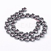 Non-Magnetic Synthetic Hematite Beads Strands X-G-Q895-9-2