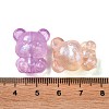 Luminous Transparent Acrylic Beads X-OACR-G033-06D-5
