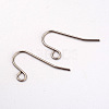 Tarnish Resistant 316L Surgical Stainless Steel Earring Hooks X-STAS-G229-08P-02-1