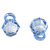 Transparent Acrylic Pendants MACR-S373-125-B10-3