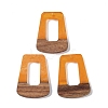 Resin & Wood Pendants WOOD-F015-11F-1