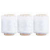 3 Rolls Polyester Satin Frayed Ribbon OCOR-DR0001-03A-1