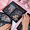 Portale Travel Velvet and PVC Loose Leaf Binder Jewelry Bags AJEW-WH0673-27A-3
