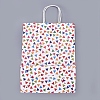 Triangle Pattern Party Present Gift Paper Bags DIY-I030-01B-3