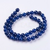 Natural Agate Beads Strands G-G583-8mm-12-2