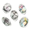Pointed Back Glass Rhinestone Cabochons GLAA-B012-43A-1