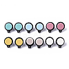 Cellulose Acetate(Resin) Stud Earring Findings X-KY-R022-023-1