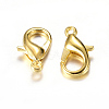 Zinc Alloy Lobster Claw Clasps X-E103-G-NF-2