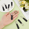 8Pcs PU Leather Zipper Pulls for Handbags Luggage and Jacket FIND-CL0002-09B-3