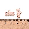 Valentine's Day Theme Alloy Enamel Pendants ENAM-T020-50D-03-3