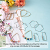 Iron Hoop Earrings EJEW-TA0010-07-10