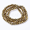 Electroplate Transparent Glass Beads Strands LS-EGLA-A034-T1mm-UA01-2
