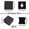 Kraft Paper Cardboard Jewelry Boxes LS-CBOX-BC0001-23-2