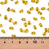 Picasso Spray Painted Glass Seed Beads SEED-T006-04A-5