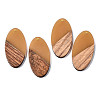 Resin & Walnut Wood Pendants RESI-S389-071A-A01-1
