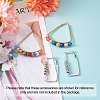 Iron Hoop Earrings EJEW-TA0010-07-12