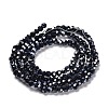 Electroplate Opaque Glass Beads Strands LS-EGLA-A035-P3mm-A18-2