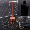 Geometry Charm Drop Earring DIY Making Kit DIY-UN0003-01-2