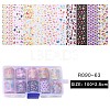 10 Rolls Nail Art Transfer Stickers MRMJ-R090-63-2