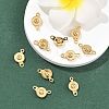 SHEGRACE Brass Snap Clasps XGR0120G-167G-3