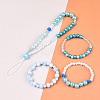 DIY 24 Style Acrylic & Resin Beads Jewelry Making Finding Kit DIY-NB0012-01A-4
