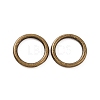 Alloy Soldered Closed Jump Rings KK-WH0052-05C-AB-2