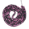 Crackle Glass Beads Strands GLAA-N009-6mm-09-2
