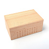 Wooden Leather Stamp Tools OBOX-WH0010-01A-2