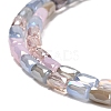 Electroplate Glass Beads Strands EGLA-D030-08A-3