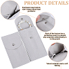 3 Sets Rectangle Velvet Single Watch Storage Bags ABAG-BBC0001-12B-6