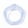 Transparent Resin Finger Rings RJEW-T013-001-B01-5