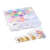 DIY Candy Color Bracelet Wine Glass Charm Making Kit DIY-YW0006-21-7