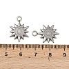 304 Stainless Steel Pendant Cabochon Settings STAS-A129-02P-3